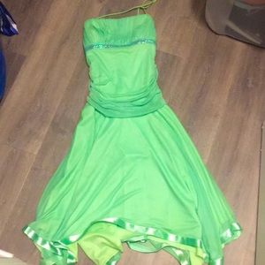 Green dress